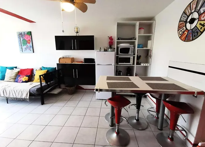 Apartamento Résidence Copacabana - Coquet Deux Pièces Avec Terrasse à Port Leucate. Réf: 1cop_101a Mae-6824 *